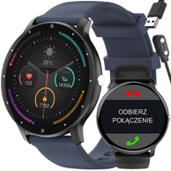 GRAVITY Pametni sat GT1-1 Pro, 1.39", 360 x 360, mjerač krvnog tlaka, crna